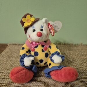 Ty Juggles The Clown Plush Vintage And Rare